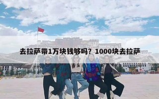 去拉萨带1万块钱够吗？1000块去拉萨