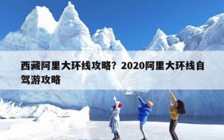 西藏阿里大环线攻略？2020阿里大环线自驾游攻略