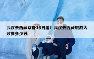 武汉去西藏双卧13日游？武汉去西藏旅游大致要多少钱